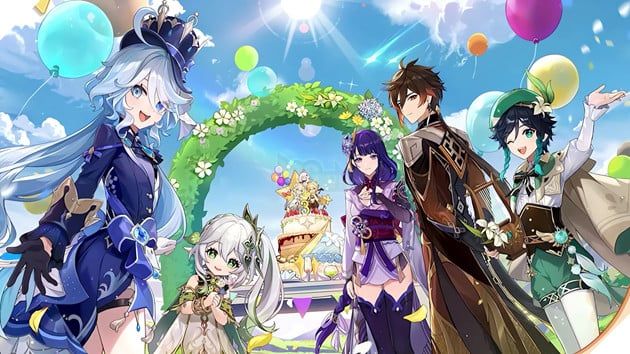 Xuất hiện BXH độ tuổi của các nhân vật Genshin Impact