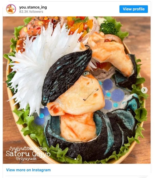 Các tác phẩm bento độc đáo, lấy cảm hứng từ nhân vật anime, chỉ để ngắm thôi, chẳng muốn ăn.