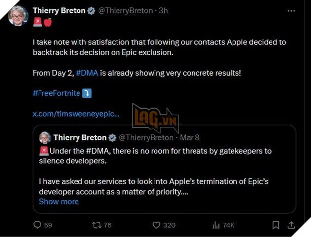 Epic Games và Apple đạt thỏa thuận, Fortnite sẽ trở lại App Store ở châu Âu 2