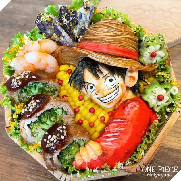 Các tác phẩm bento độc đáo, lấy cảm hứng từ nhân vật anime, chỉ để ngắm thôi, chẳng muốn ăn.