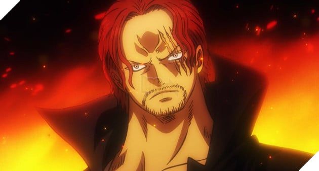 Shanks có mái tóc đỏ