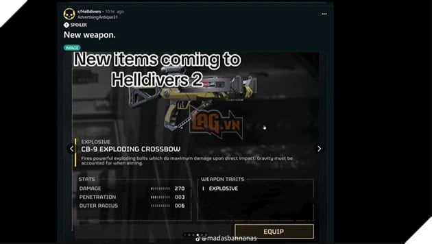Danh Sách Vũ Khí Và Vật Phẩm Mới Của Helldivers 2 Có Thể Sẽ Sớm Xuất Hiện Trong Game