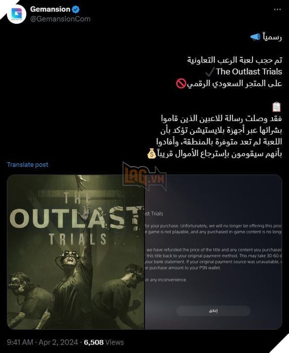 The Outlast Trials vừa ra mắt chính thức và bị cấm ở một quốc gia khác.