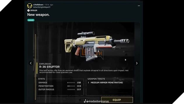 Danh Sách Vũ Khí Và Vật Phẩm Mới Của Helldivers 2 Có Thể Sẽ Sớm Xuất Hiện Trong Game