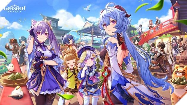 Sản phẩm sữa hộp với hình ảnh Waifu Genshin Impact gây sống động trong cộng đồng
