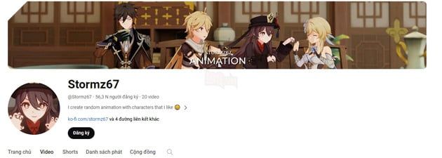 Game thủ Genshin Impact nam này tạo ra các video đẹp không thua kém bất kỳ sản phẩm nào từ Hoyoverse