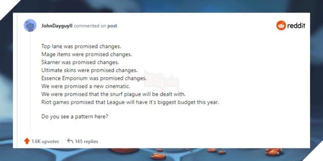 Cộng đồng game thủ LMHT đang yêu cầu Riot Games thực hiện những cam kết đã từng tuyên bố.