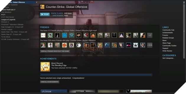 Các game thủ Counter-Strike 2 tức giận khi Valve loại bỏ toàn bộ 167 thành tựu của CS:GO