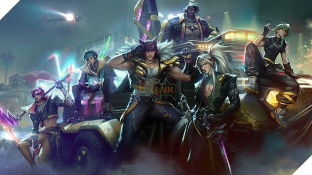 LMHT: Sau khi Jihn được tô màu, Riot giới thiệu skin Ekko tô màu triệu bạc kèm 7 skin Heartsteel mới nữa.
