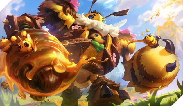 Riot Games ra mắt 3 bộ Trang phục Ong Mật đáng yêu cho Bee'Koz, Beegar và Beecrank trong phiên bản 13.23 3