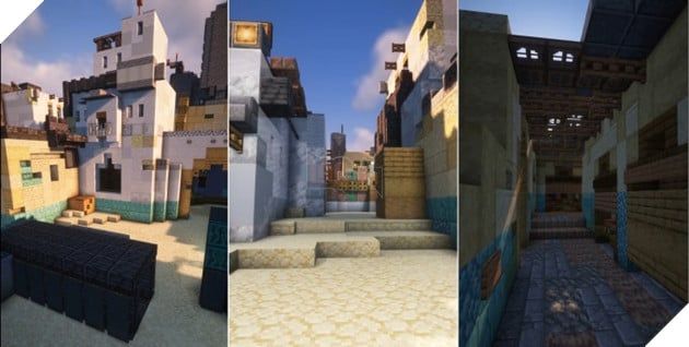 Một game thủ đầy kiên nhẫn đã tạo ra bản đồ BIND của Valorant trong Minecraft với tỷ lệ cực kỳ chính xác