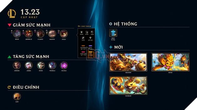 LMHT: Thông tin chi tiết về bản cập nhật 13.23 - Tiếp tục giảm sức mạnh của K'Sante, Briar Naafiri và Jarvan vào cuối mùa giải
