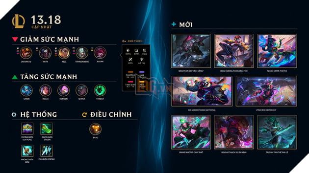 LMHT: Tổng quan về bản cập nhật 13.18 mới - Briar chính thức ra mắt và cân bằng lại meta rừng