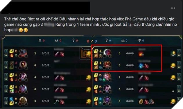 LMHT: Cộng đồng game thủ Việt phê phán Chế độ Chơi Nhanh vì quá nhiều vấn đề