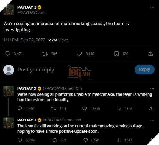 Yêu cầu kết nối Internet khi chơi, Payday 3 gặp nhiều vấn đề sau khi ra mắt 2