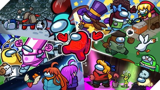 Among Us công bố màn hợp tác lớn với 7 trò chơi Indie hàng đầu, kéo dài đến năm sau 2