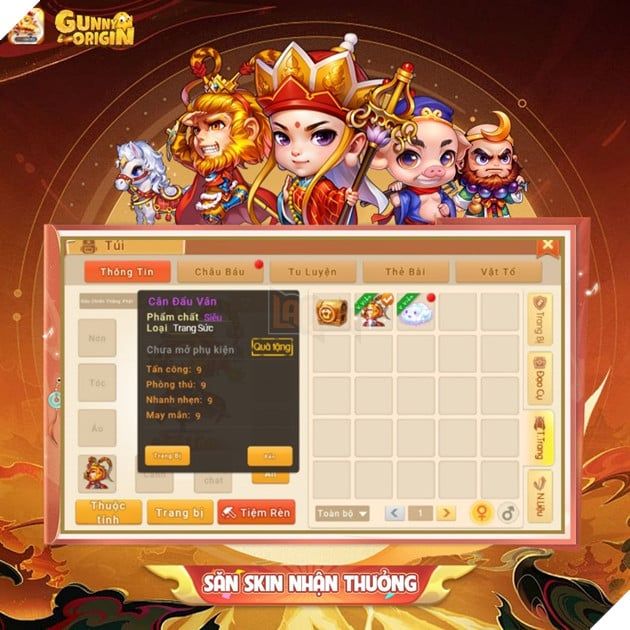 22/11 ra mắt Server Đặc biệt S152 Gà Du Ký, nhận FREE vũ khí và skin mới tại Gunny Origin 2