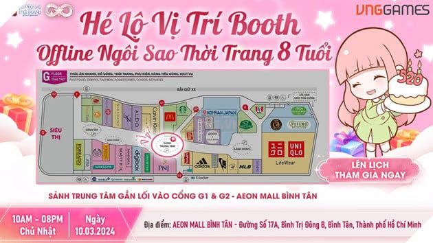 Ngôi Sao Thời Trang VNG Tổ Chức Sự Kiện Offline Tại Trung Tâm Thương Mại Lớn Ở TP.HCM 4