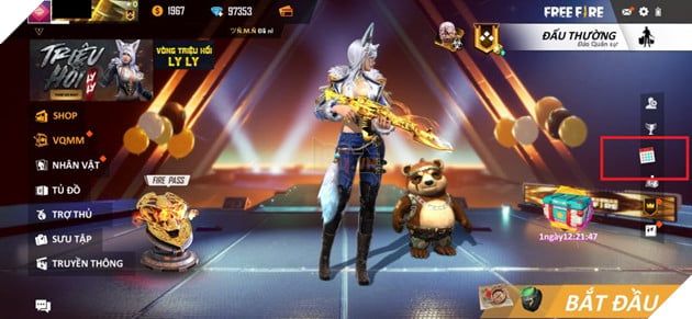 Hướng dẫn nhập mã quà Garena Free Fire để nhận những phần thưởng hấp dẫn nhất bước 1