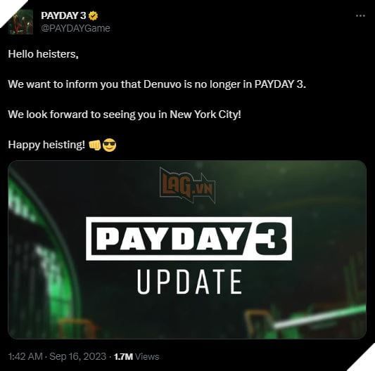 Payday 3 loại bỏ tính năng gây tranh cãi, mang lại sự an tâm cho người hâm mộ 2
