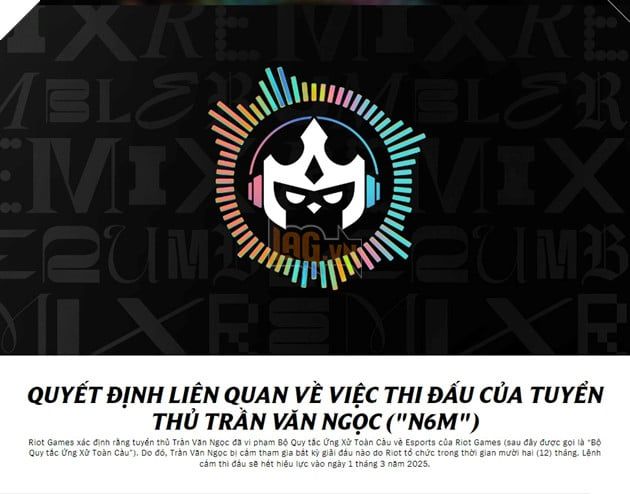 Tuyển thủ Đấu trường Chân Lý Việt Nam bị Riot Games cấm thi đấu, hoàn toàn mất cơ hội tham gia Chung kết Thế giới