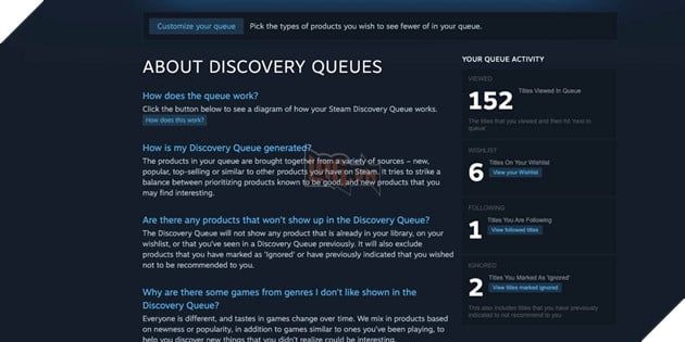 Steam Đang Chuẩn Bị Tăng Thêm Lý Do Để Game Thủ Sử Dụng Discovery Queue Nhiều Hơn 2