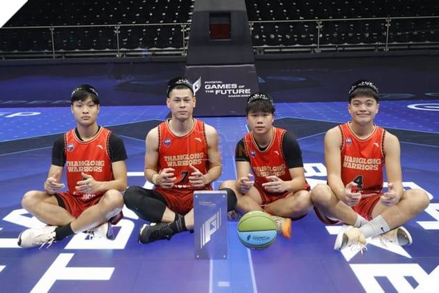 Thái Hưng, đội trưởng của Thang Long Warriors, chia sẻ niềm vui sau khi đăng quang tại Games of Future 2024