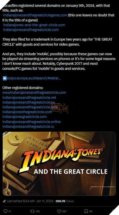 Dự án game Indiana Jones của Bethesda dường như đã tiết lộ một số thông tin quan trọng 2.