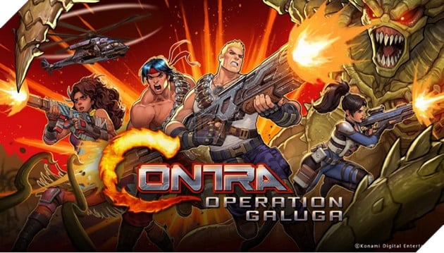 Contra: Operation Galuga - Konami tái sinh lại trò chơi huyền thoại này cho tất cả các game thủ