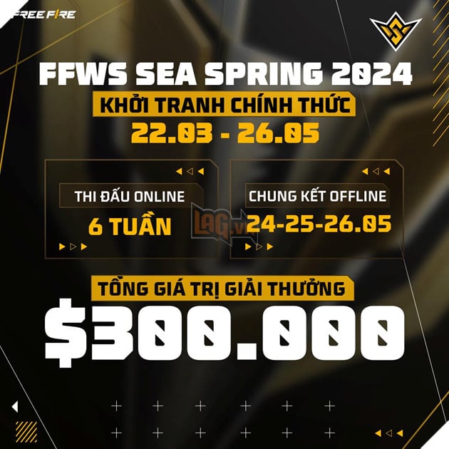 Giải Chung Kết của Free Fire World Series SEA 2024 Mùa Xuân sẽ tổ chức tại Việt Nam