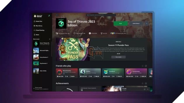 Microsoft triển khai tính năng 'Game Hubs' trên ứng dụng Xbox cho máy tính.