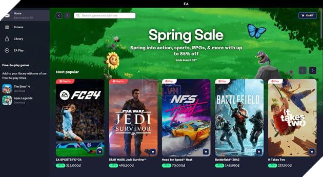 Thương hiệu Báo Động Đỏ cùng nhiều game EA kinh điển đã trở lại trên Steam.