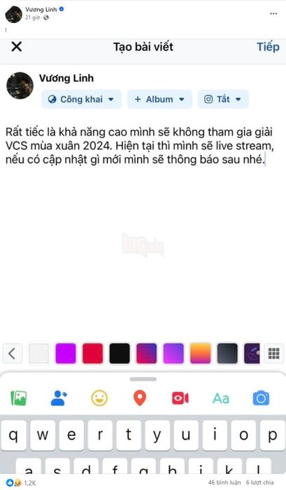 Sau khi Slayder thông báo về quyết định tạm nghỉ thi đấu, cộng đồng đã phản ứng tiêu cực. Hầu hết bình luận cho rằng Slayder bị 'bỏ rơi' vì không có đội tuyển nào muốn chiêu mộ anh, và anh đang phải đối mặt với thất nghiệp sau màn trình diễn không tốt tại CKTG 2023 khi khoác áo GAM.