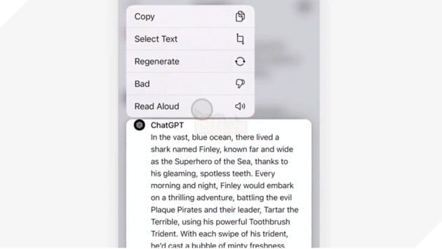 ChatGPT Mới Cập Nhật Tính Năng Đọc Câu Trả Lời