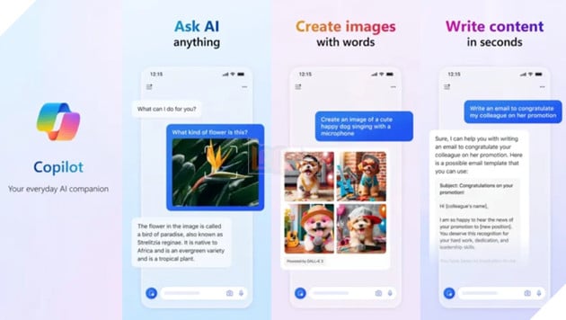 Microsoft Copilot chính thức ra mắt trên iPhone và iPad
