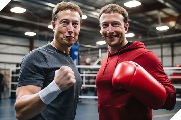 Cười sảng khoái với bộ ảnh 'tình anh em' giữa Elon Musk và Mark Zuckerberg được tạo bởi trí tuệ nhân tạo.