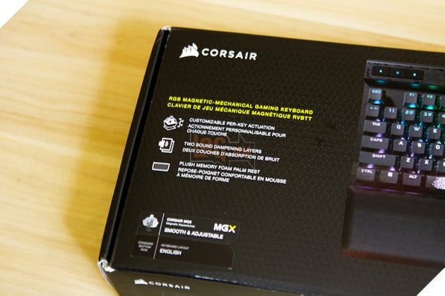 Đánh giá CORSAIR K70 Max: Bàn phím gaming đầu tiên của CORSAIR được trang bị switch từ-cơ học MGX