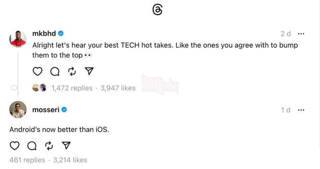 Giám đốc điều hành Instagram cho rằng Android tốt hơn iOS