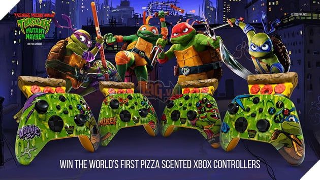 Xbox ra mắt phiên bản tay cầm mới với khả năng tỏa hương pizza