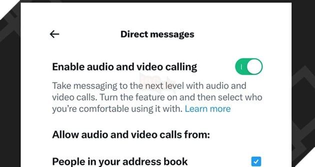 Elon Musk bắt đầu thử nghiệm tính năng video call trên Twitter.