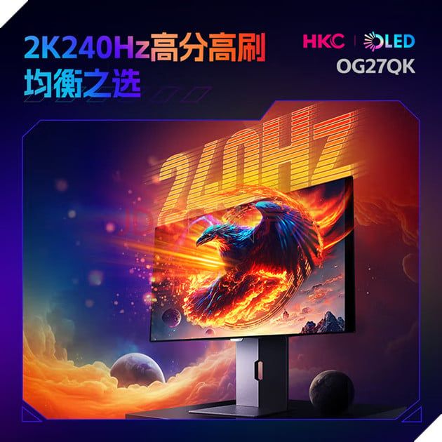 HKC giới thiệu dòng màn hình gaming mới, dành cho cả game thủ trên PC và Console