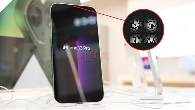 Apple kín tiếng đặt mã QR 'siêu nhỏ' trên màn hình iPhone 