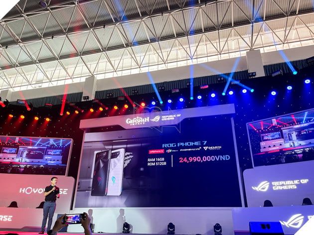 ASUS ra mắt ROG Phone 7 và ROG Phone 7 Ultimate.