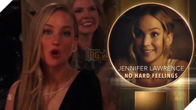 Jennifer Lawrence tạo khoảnh khắc hài hước tại Lễ Trao Giải Quả Cầu Vàng năm nay