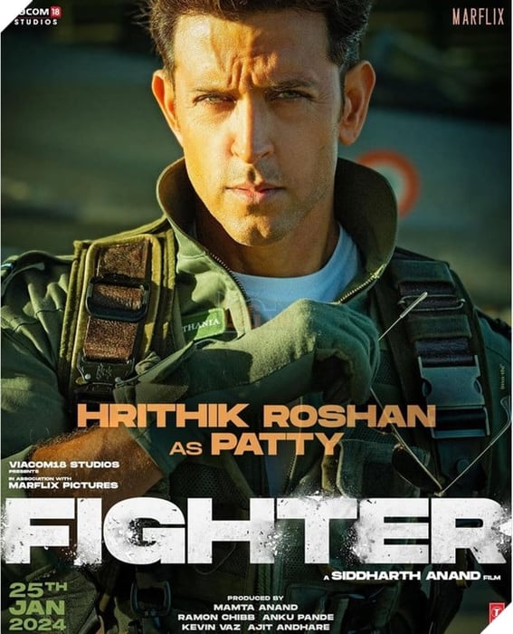 Trong thời gian chờ đợi Top Gun 3, Bollywood ra mắt Fighter để khán giả thưởng thức