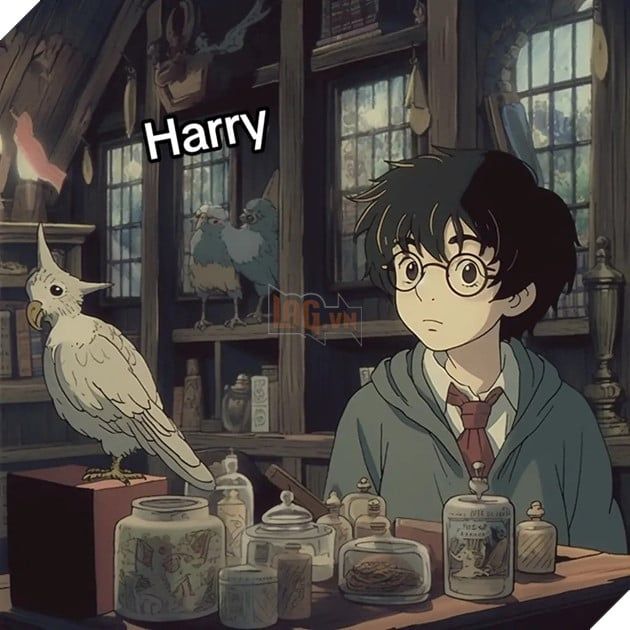 Dàn diễn viên Harry Potter trong phiên bản anime của Studios Ghibli 3