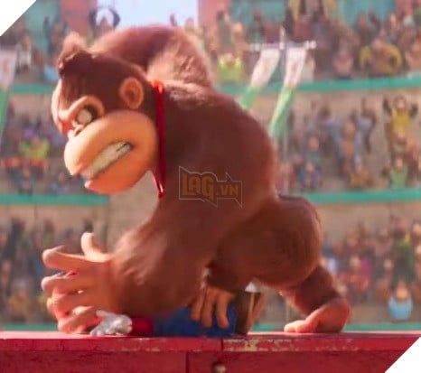 Cộng đồng mạng hào hứng với vòng ba của Donkey Kong trong trailer Super Mario Bros Movie.