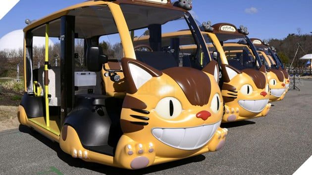 Xe buýt Cat Bus huyền thoại từ nhà Ghibli lộ diện tại một công viên ở Nhật Bản! 2