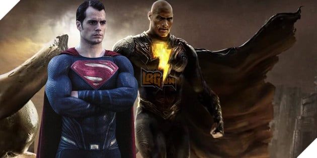đụng độ giữa black adam và superman
