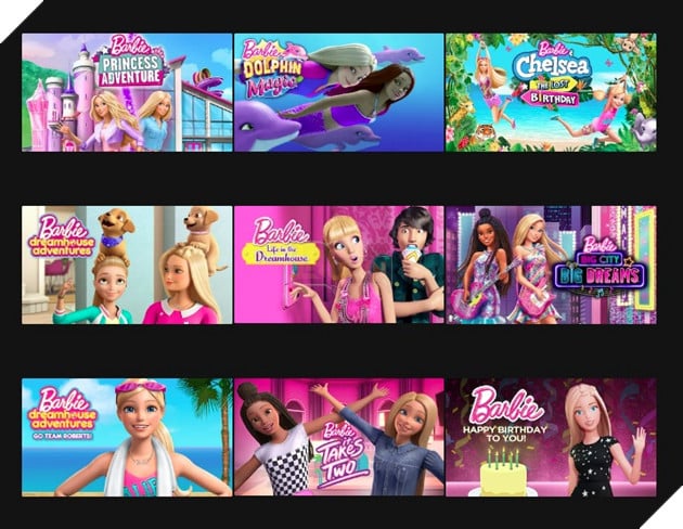 barbie trên netflix